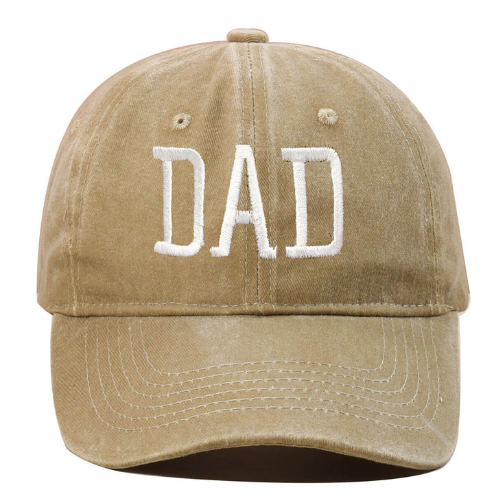 Vintage "DAD" & "MOM" Embroidered Baseball Cap