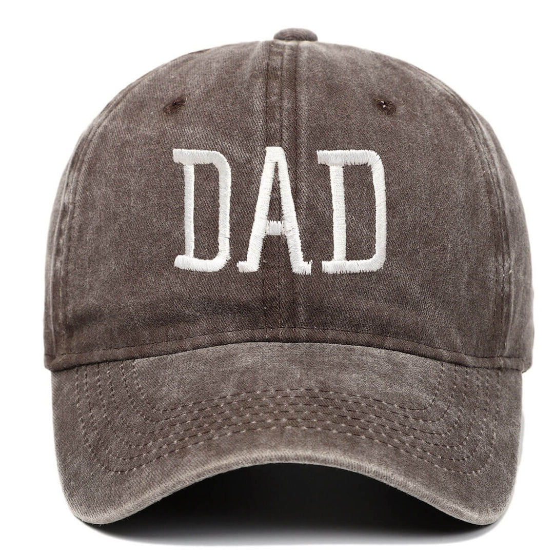 Vintage "DAD" & "MOM" Embroidered Baseball Cap