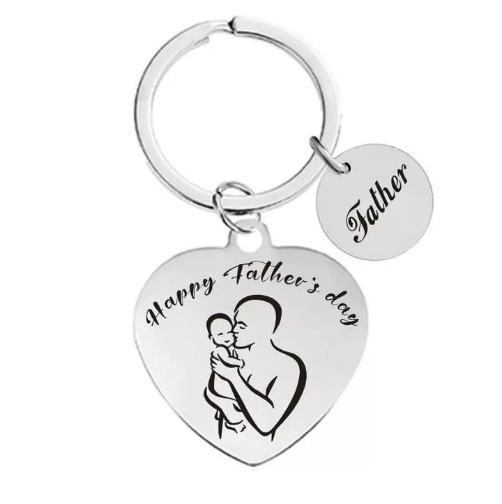 Father's Day Keychain Gift for Dad