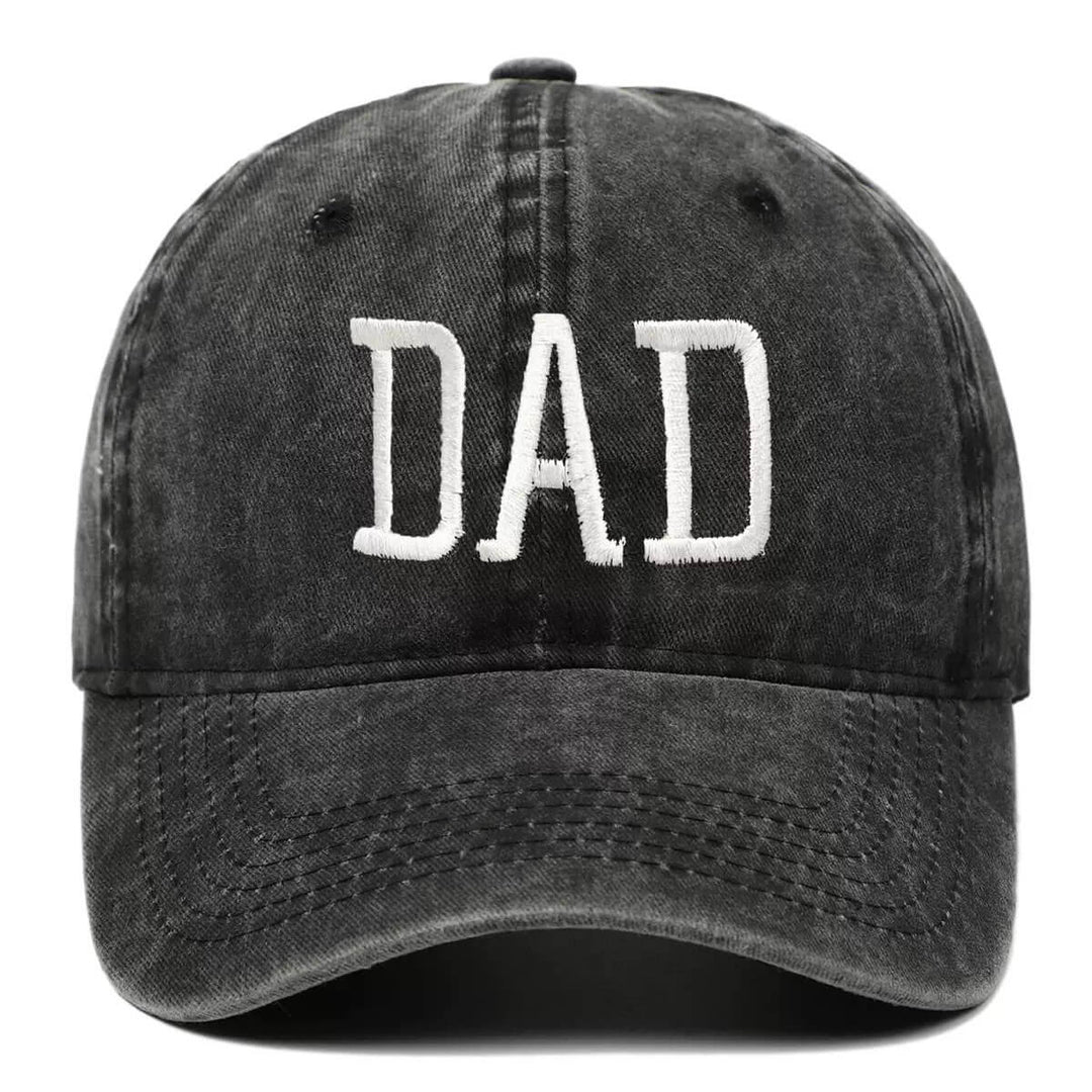 Vintage "DAD" & "MOM" Embroidered Baseball Cap