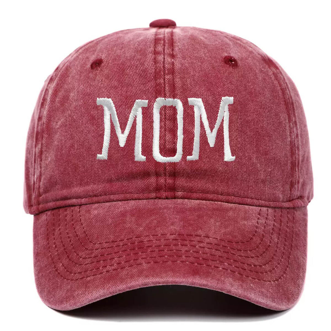 Vintage "DAD" & "MOM" Embroidered Baseball Cap