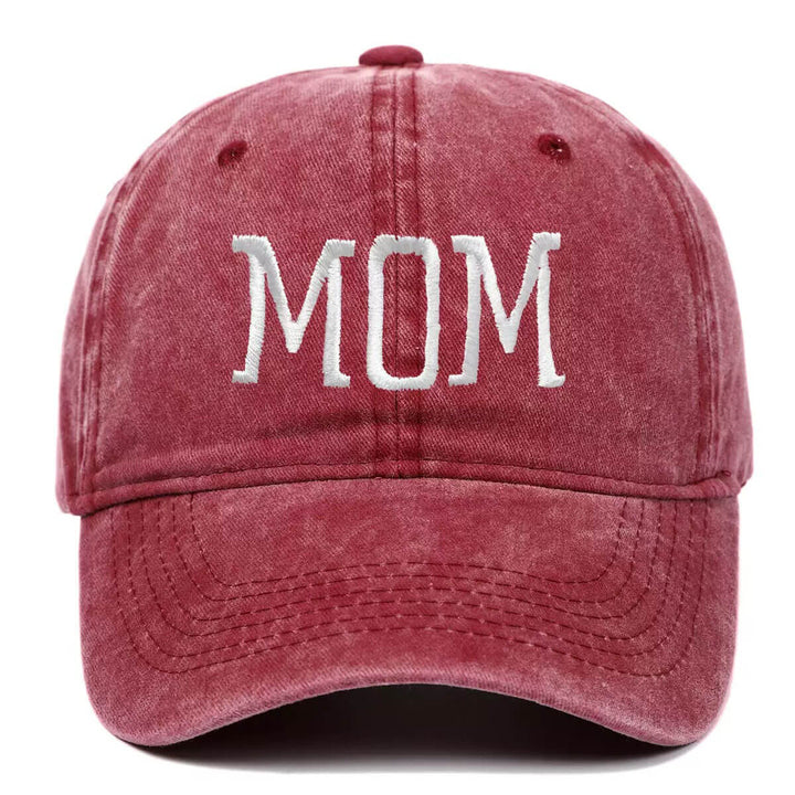Vintage "DAD" & "MOM" Embroidered Baseball Cap